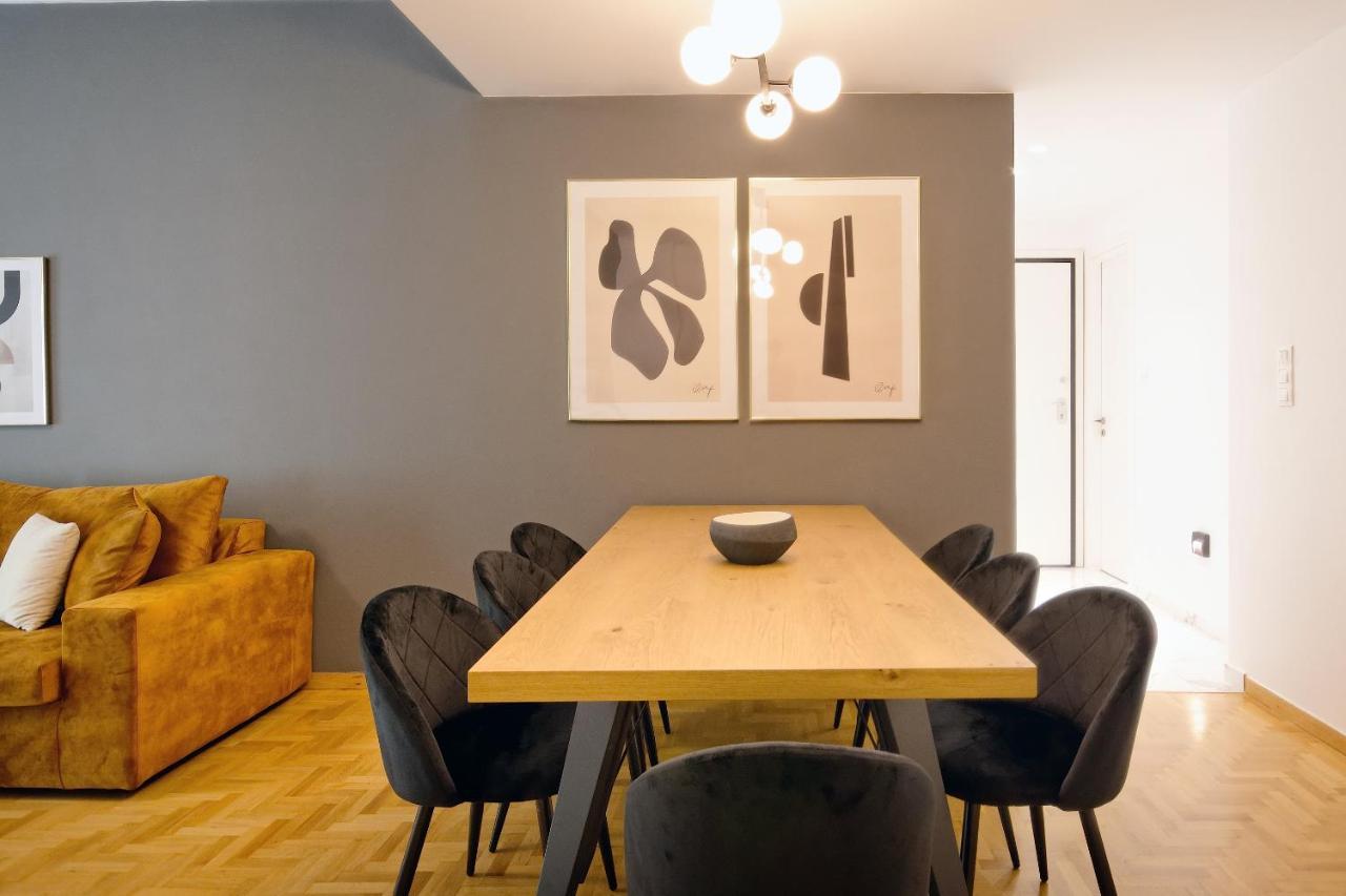 Elegant Big Apartment In Athens Center With Balcony מראה חיצוני תמונה