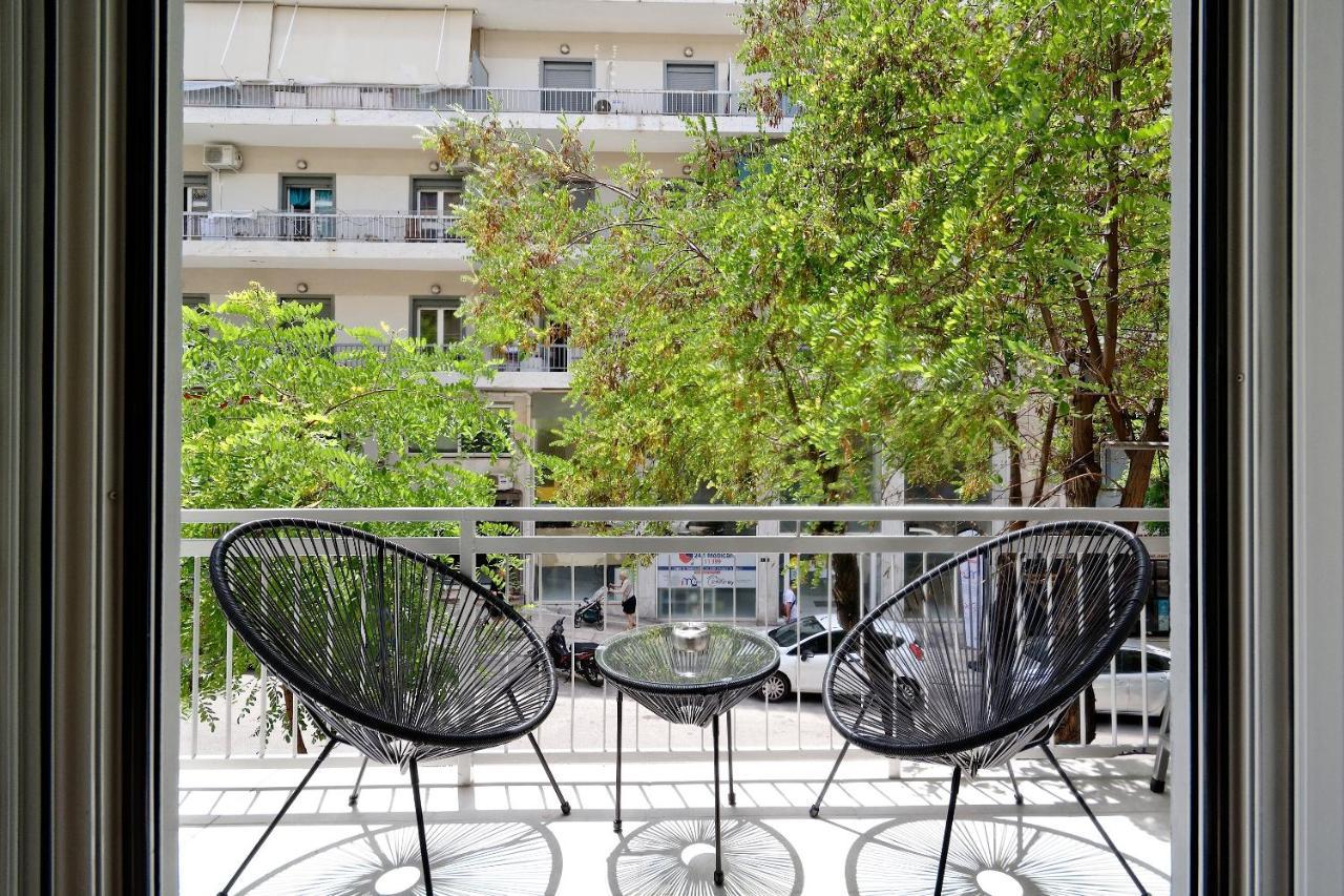 Elegant Big Apartment In Athens Center With Balcony מראה חיצוני תמונה