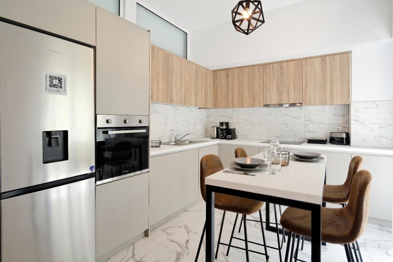 Elegant Big Apartment In Athens Center With Balcony מראה חיצוני תמונה