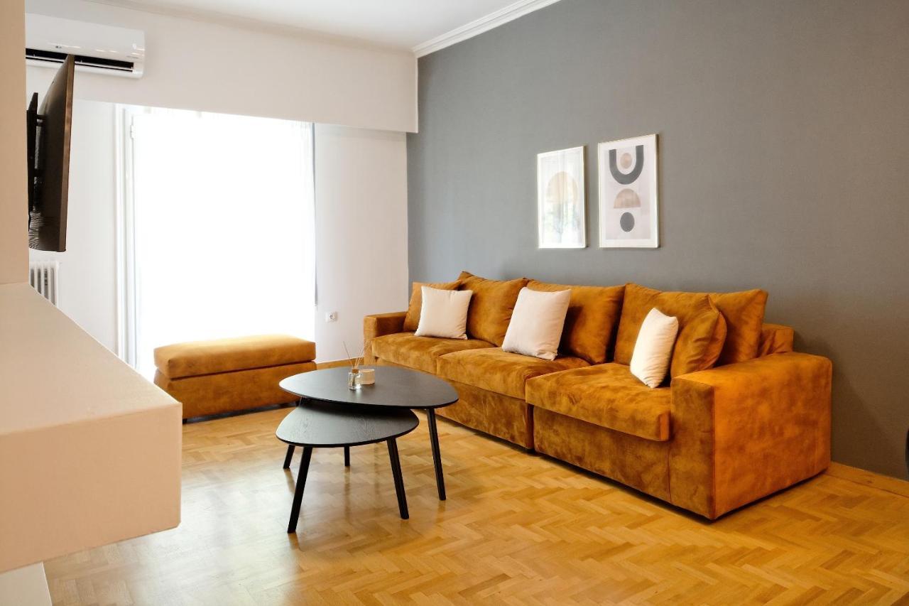 Elegant Big Apartment In Athens Center With Balcony מראה חיצוני תמונה