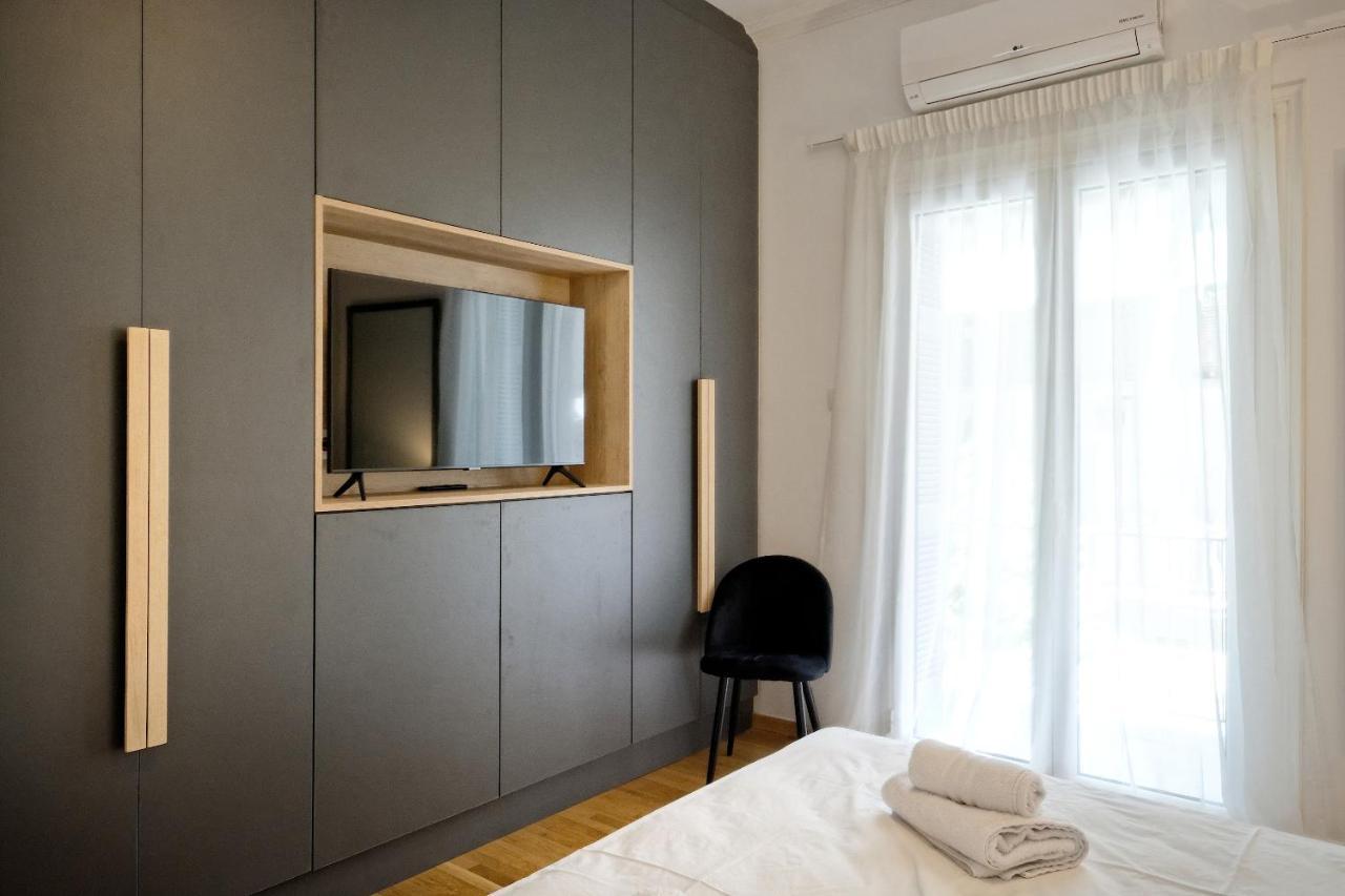 Elegant Big Apartment In Athens Center With Balcony מראה חיצוני תמונה